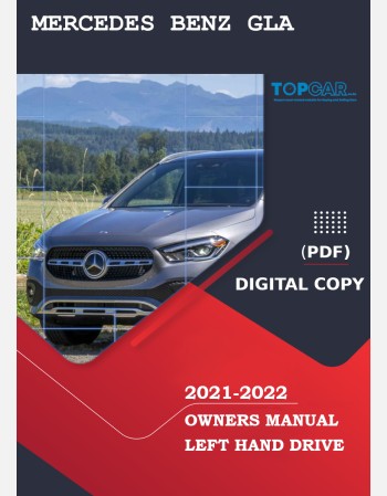 mercedes benz gla 2021-2022 owners manual